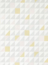 Majvillan Wallpaper Katinka Soft Grey/ Yellow/ Pink/ Cream White