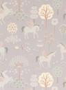 Majvillan Tapete True Unicorns - Lilac