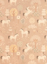 Majvillan Tapete True Unicorns - Old Pink