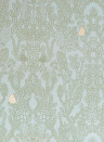 Majvillan Wallpaper Amelie Dusty Green/ Turquoise