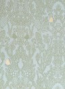 Majvillan Wallpaper Amelie Dusty Green/ Turquoise