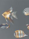 Harlequin Wallpaper Kamanu Amber/ Slate
