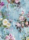 Designers Guild Mural Aubriet Slate Blue