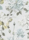 Designers Guild Wallpaper Couture Rose Duck Egg