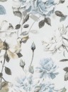 Designers Guild Wallpaper Couture Rose graphite