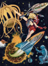 Tapete Sci-Fi Pulp von MINDTHEGAP - WP20064