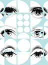 Tapete Eyes and Circles von MIND THE GAP - WP20086