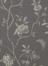Florale Tapete Swedish Tree von Colefax & Fowler - Charcoal