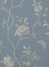 Florale Tapete Swedish Tree von Colefax & Fowler - Navy