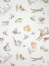 Osborne & Little Wallpaper Quentins Menagerie Cream