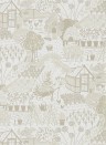 Sanderson Wallpaper The Allotment Linen