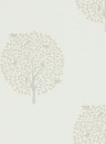Baumtapete Bay Tree von Sanderson - Linen/ Dove