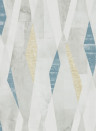 Harlequin Wallpaper Vertices Ink/ Gold