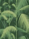Cole & Son Carta da parati Palm Jungle Icons - Forest Green