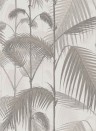 Cole & Son Papier peint Palm Jungle Icons - Stone & Taupe