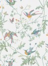 Cole & Son Papier peint Hummingbirds Icons - Pastel
