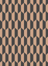 Cole & Son Wallpaper Petite Tile Icons Charcoal/ Bronze