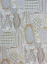 Nina Campbell Wallpaper Collioure Taupe/ Soft Gold