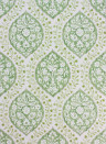 Tapete Marguerite von Nina Campbell - Green/ Ivory