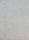 Nina Campbell Wallpaper Portavo Grey/ Ivory