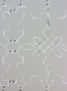 Nina Campbell Papier peint Portavo - Grey/ Ivory