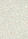 Florale Tapete Annandale von Sanderson - Wedgwood/ Linen