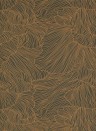 Ferm Living Wallpaper Coral Dark Green/ Gold
