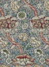 Morris & Co Papier peint Wandle - Indigo/ Madder