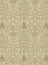 Morris & Co Wallpaper Snakeshead Gold/ Linen