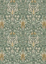 Morris & Co Papier peint Snakeshead - Forest/ Thyme
