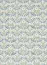 Tapete Morris Bellflowers von Morris & Co. - Grey/ Fennel