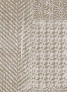 Flamant Wallpaper Patchwork Flax