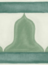 Bordüre Zellige Border von Cole & Son - Olive