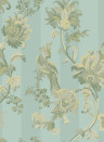Cole & Son Papier peint Zerzura - Duck Egg & Olive