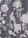 Cole & Son Papier peint Zerzura - Slate Grey & Blush Pink