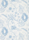 Little Greene Papier peint Woodblock Mono - Juniper