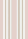 Cole & Son Wallpaper Polo Stripe Soft Pink
