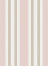 Cole & Son Carta da parati Polo Stripe - Soft Pink