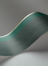 Cole & Son Wallpaper Jaspe Border Viridian & Gilver