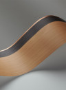 Cole & Son Wallpaper Jaspe Border Ginger/ Black & Bronze