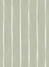 Cole & Son Wallpaper Marquee Stripe Soft Olive