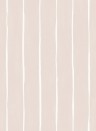 Cole & Son Papier peint Marquee Stripe - Soft Pink