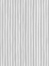 Cole & Son Papier peint Croquet Stripe - Soft Grey