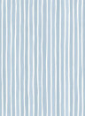 Cole & Son Papier peint Croquet Stripe - Blue