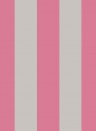 Cole & Son Carta da parati Glastonbury Stripe - Pink & Linen