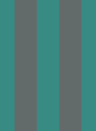 Cole & Son Papier peint Glastonbury Stripe - Teal/ Charcoal