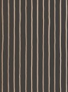 Streifentapete College Stripe von Cole & Son - Charcoal