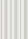 Cole & Son Carta da parati Cambridge Stripe - Stone & White