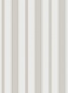 Cole & Son Papier peint Cambridge Stripe - Stone & White