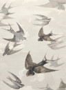 John Derian Wallpaper Chimney Swallows Dusk